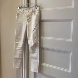 Citizens of Humanity white Avedon skinny jeans
